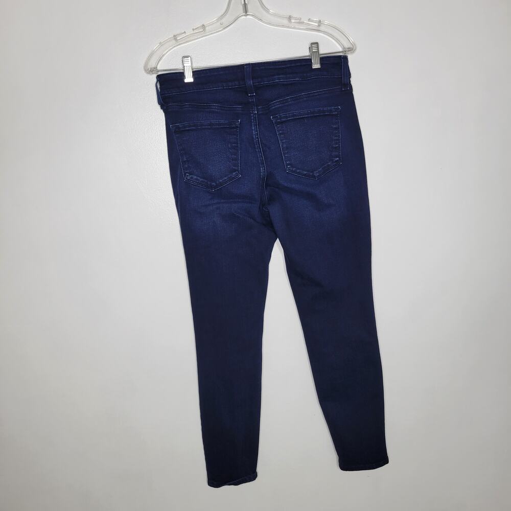 NYDJ Ami Skinny Ankle Jeans Sinclair Dark Wash Stretch Mid Rise Women 6 - Picture 3 of 12